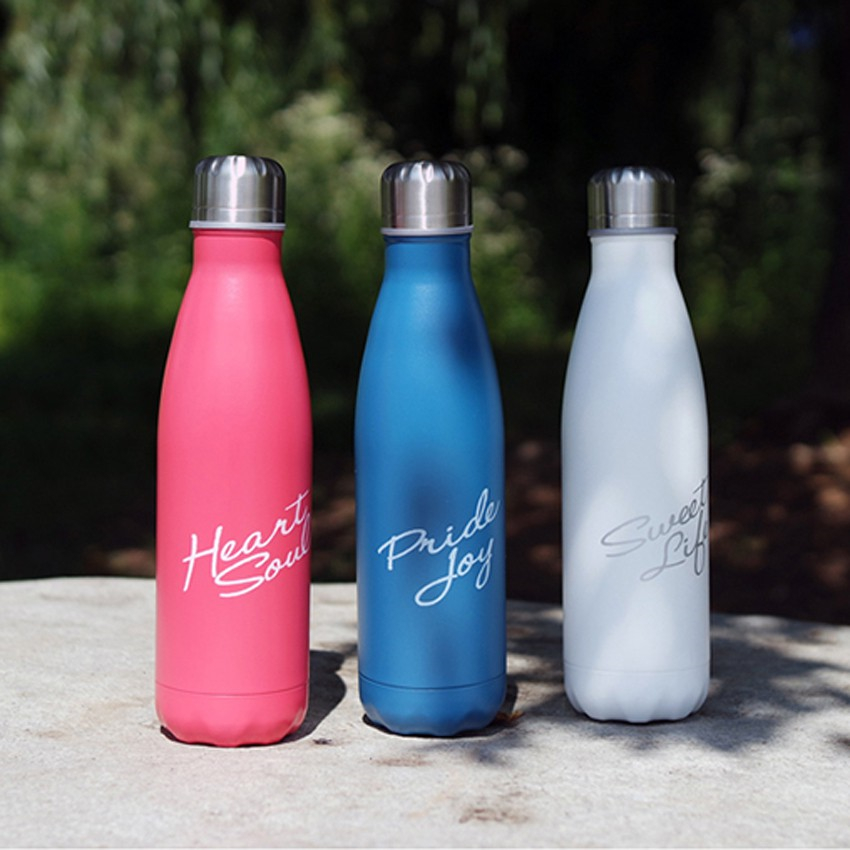 Bình Giữ Nhiệt Lock&Lock 500ml Luna Bottle Thép Không Gỉ Cao Cấp [CHÍNH HÃNG]