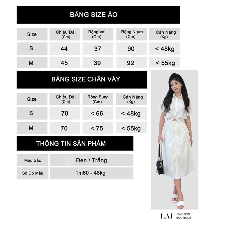 Set Áo Sơ Mi Nữ Trơn Ngắn Tay Kèm Chân Váy Dáng Basic Vải Đũi Công Sở Mặc Đi Làm Đi Chơi