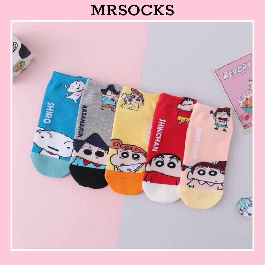 Tất cổ ngắn nam nữ vớ ngắn cushin mới cố thấp thời trang hàn quốc đẹp giá rẻ cotton kháng khuẩn MRSOCKS VN074