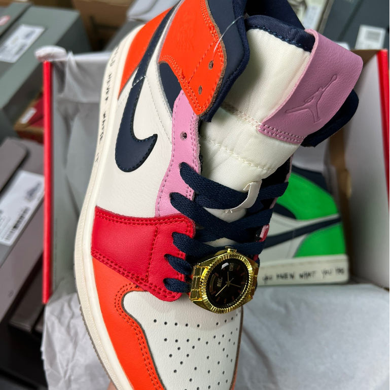 Giày Air Jordan 1 Mid " Fearless " x Melody Ehsani