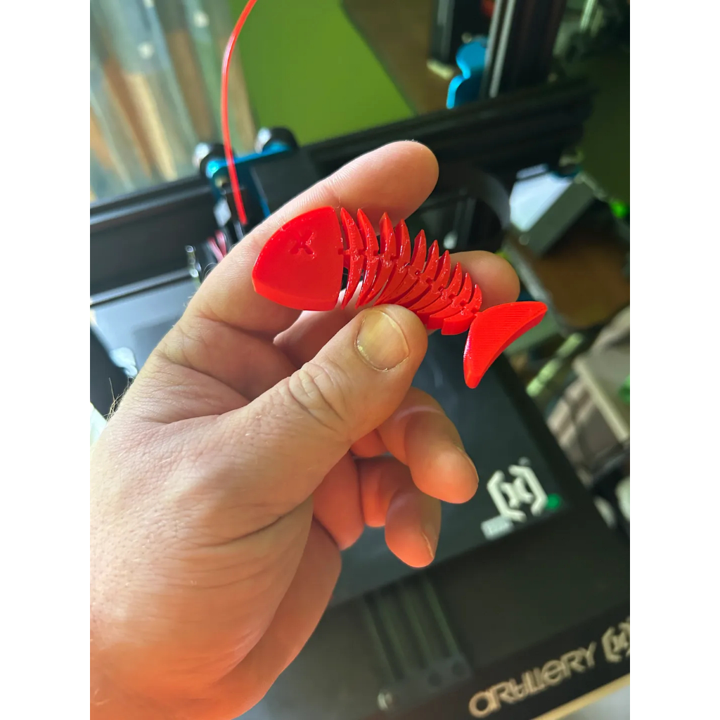 MẪU IN 3D Nhựa - Flexi fish - MS22