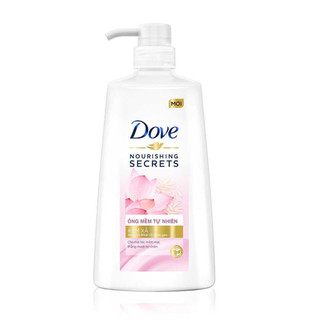 Kem xả Dove Óng mềm tự nhiên 610g