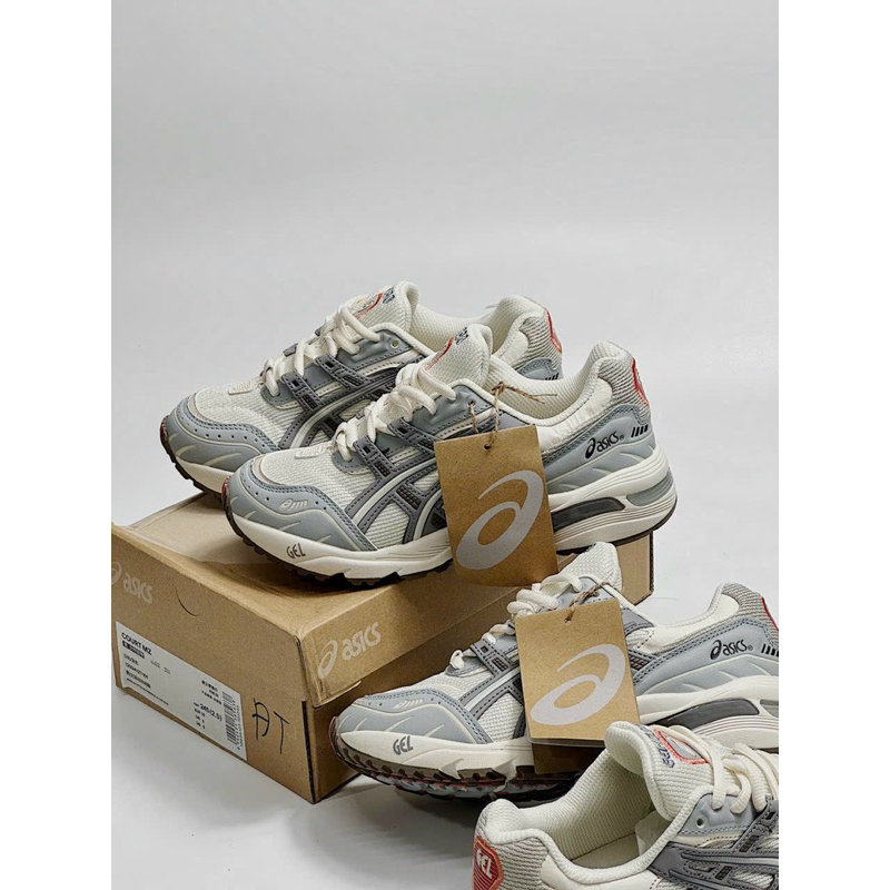 Giày đế tròn độn đế nam nữ GIÀY ASIC GEL 1090 Giày thể thao ASI.CS GEL 1090 bản cao cấp đế cao Grey xám có sẵn