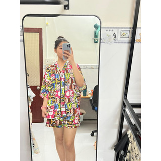 ĐỒ BỘ PIJAMA LỤA MỊN CÁNH DƠI TK 2CE