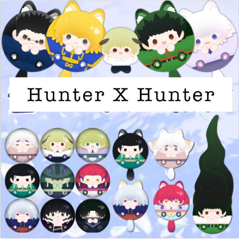 Gấu bông plushie nhân vật Gon/ Killua/ Kurapika/ Hisoka … trong Hunter x Hunter
