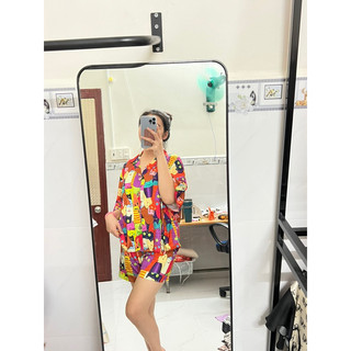 ĐỒ BỘ PIJAMA LỤA MỊN CÁNH DƠI TK 2CE
