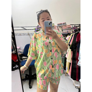 ĐỒ BỘ PIJAMA LỤA MỊN CÁNH DƠI TK 2CE