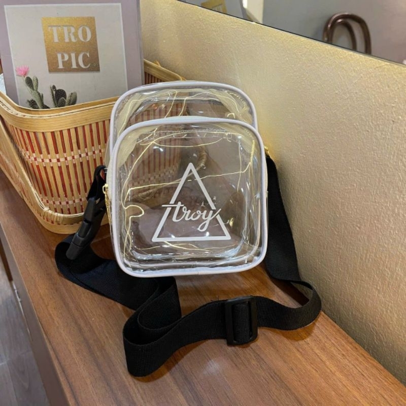 Túi trong suốt thời trang hot trend nhất 2023 Size 20cm