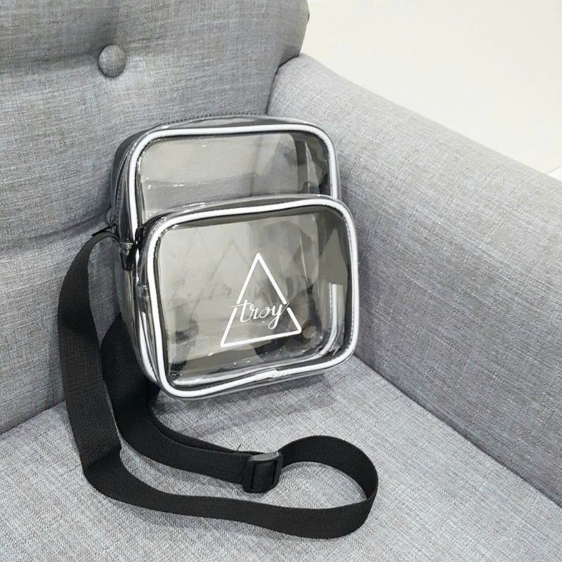 Túi trong suốt thời trang hot trend nhất 2023 Size 20cm