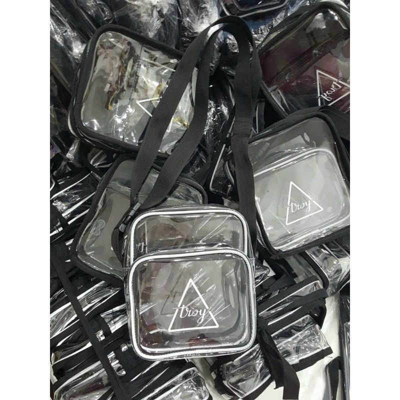 Túi trong suốt thời trang hot trend nhất 2023 Size 20cm