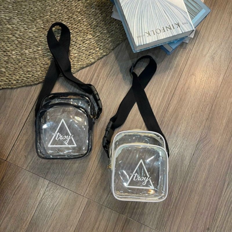 Túi trong suốt thời trang hot trend nhất 2023 Size 20cm