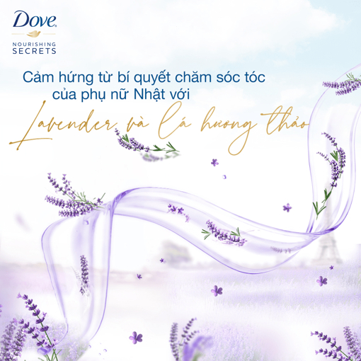 Kem Xả Dove Vào Nếp Tự Nhiên 320g