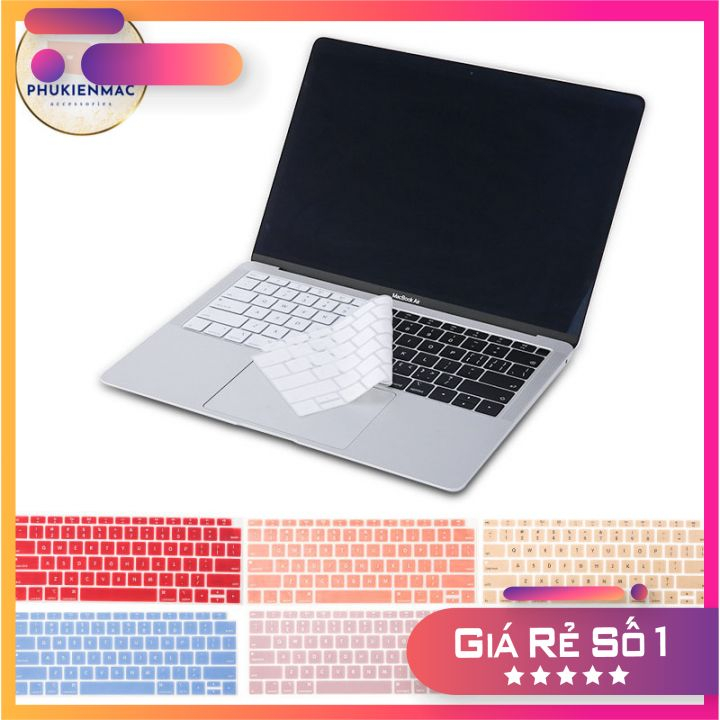 Phủ Phím Macbook Bản Châu Âu nhiều Size