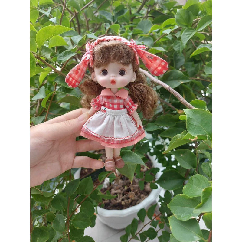 Set váy 🍒 cho búp bê ob11, ymy, ddf, gsc,...