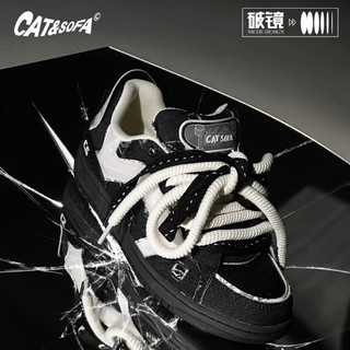 [ Hàng Chính Hãng ] Giày sneaker Cat&Sofa " Black C-Tube "