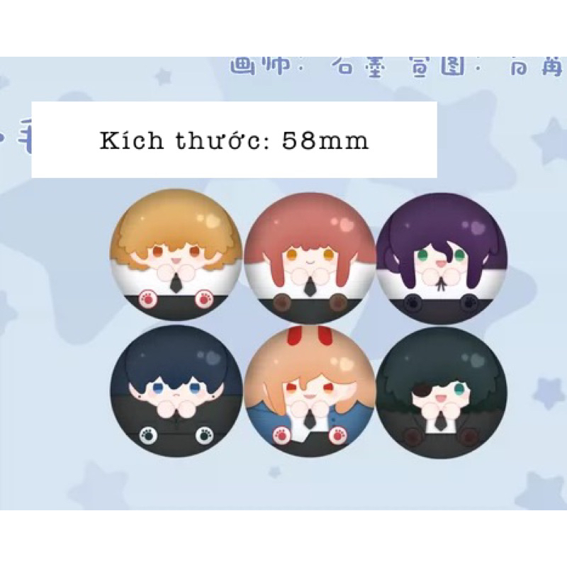 Gấu bông plushie nhân vật Denji/ Power/ Aki/ Makima … trong Chainsaw Man