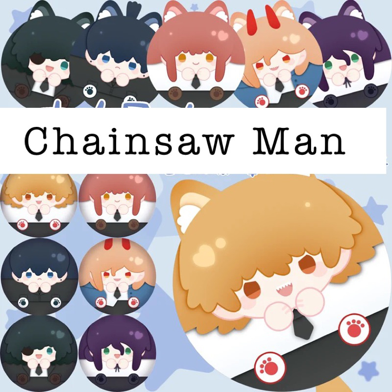 Gấu bông plushie nhân vật Denji/ Power/ Aki/ Makima … trong Chainsaw Man