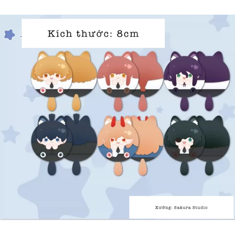 Gấu bông plushie nhân vật Denji/ Power/ Aki/ Makima … trong Chainsaw Man