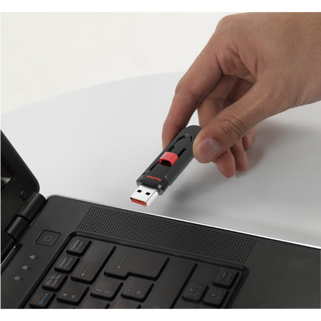 USB 16GB 32GB 3.0 SanDisk Cruser Glide CZ600 - Bảo Hành Chính Hãng 5 Năm - Vision Art