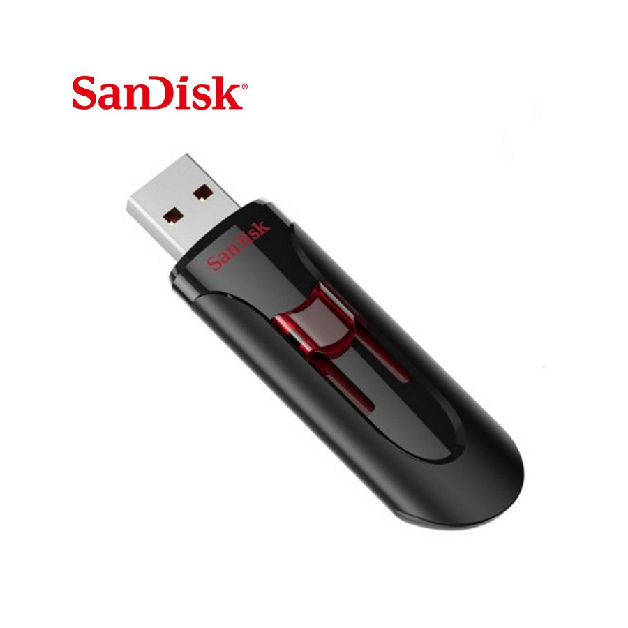 USB 16GB 32GB 3.0 SanDisk Cruser Glide CZ600 - Bảo Hành Chính Hãng 5 Năm - Vision Art