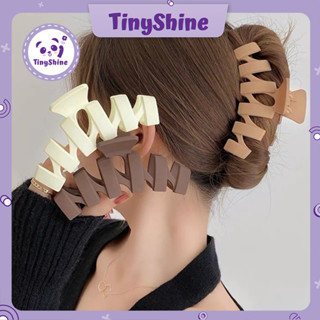 Kẹp Ngoạm Tóc Nữ ZicZac Hàm Cá Mập Thời Trang Phong Cách Hàn Quốc Xinh Xắn (TinyShine)