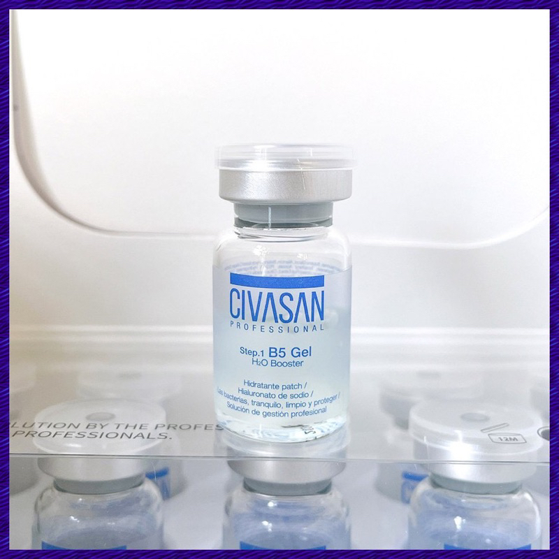 Serum Dưỡng Ẩm Phục Hồi Chuyên Sâu CIVASAN Hy+Balsam B5 GEL H20 Booster 5ml x 5 ống