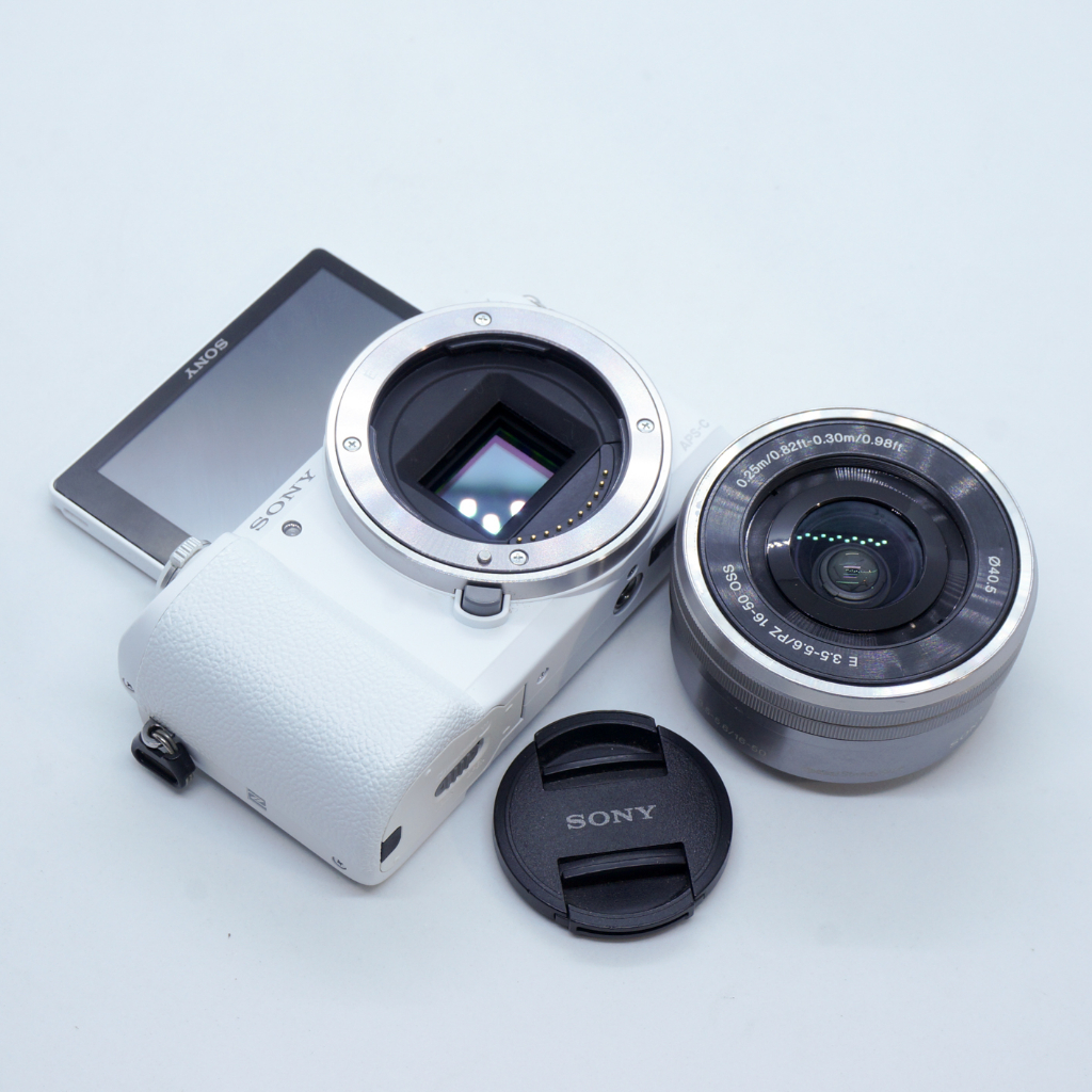 Máy ảnh Sony A5100 + ống kính 16-50mm Oss - 24.3MP - Kết nối Wi-Fi NFC - Quay phim Full HD 1080p - Mới 95%