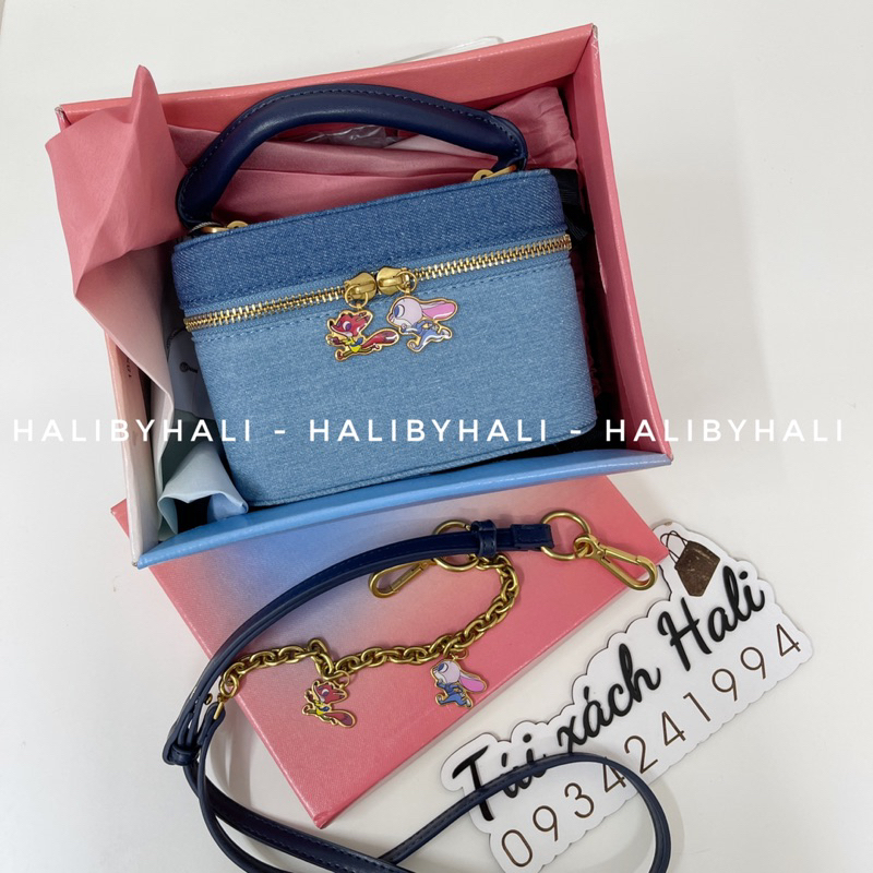 Túi cnk x disney dáng cốp thời trang năng động kèm dây đeo chéo phối đồ phong cách hàng ngày