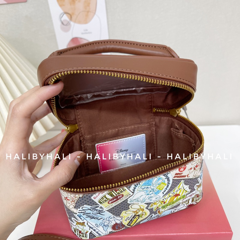 Túi cnk x disney dáng cốp thời trang năng động kèm dây đeo chéo phối đồ phong cách hàng ngày