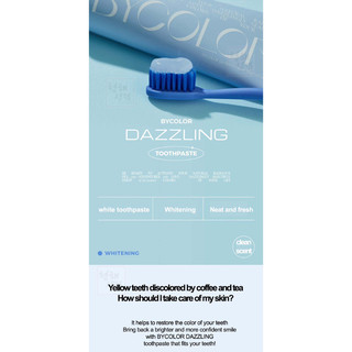 Kem Đánh Răng Bycolor Toothpaste Hàn Quốc