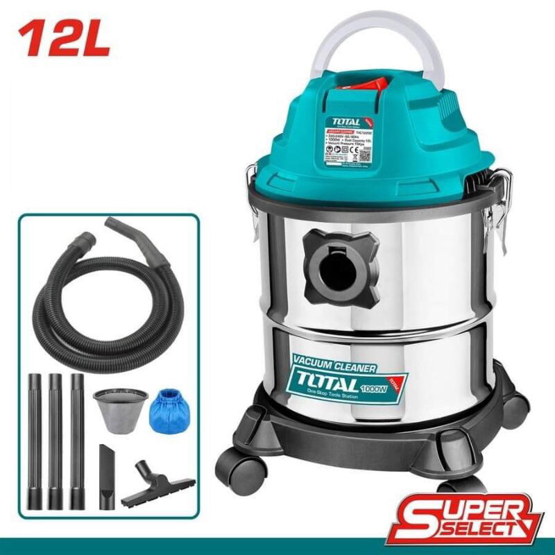 TOTAL Máy Hút Bụi 12L 1000W TVC12202