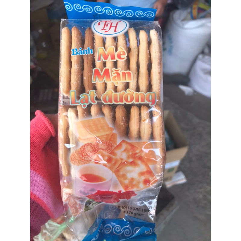 Bánh Lạt Đường Vuông Siêu Ngon gói 170g / 500g