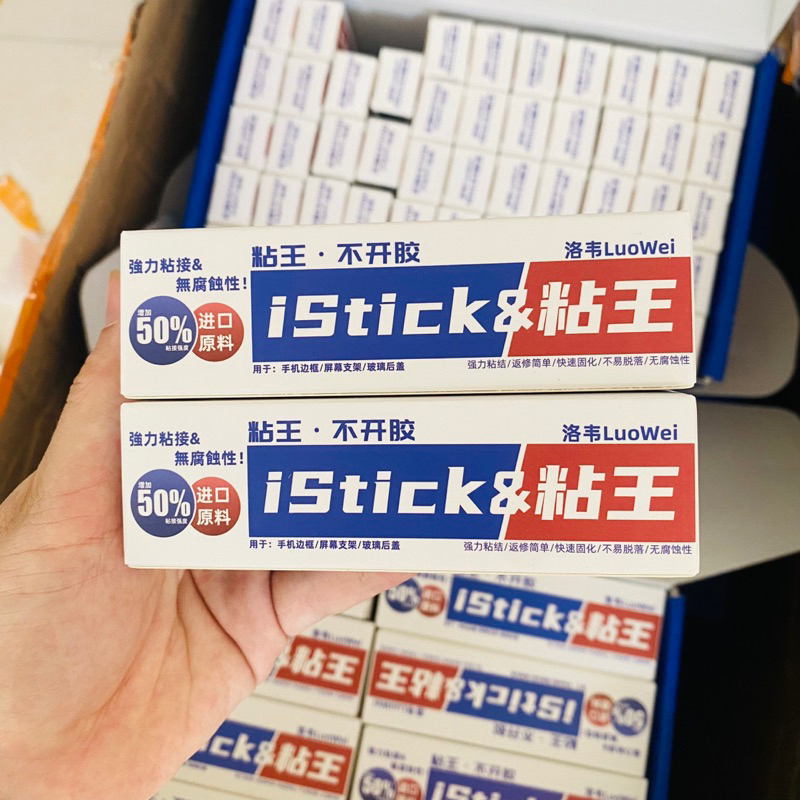 Keo istick 15ml,50ml 2 màu trắng đen