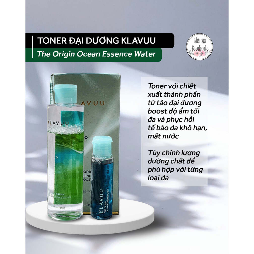 Toner đại dương cấp nước KLAVUU THE ORIGIN OCEAN ESSENCE WATER