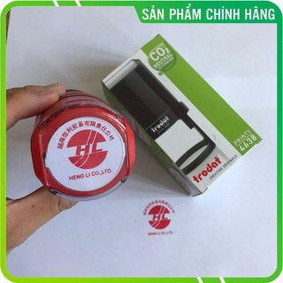 Khắc dấu tròn, làm dấu logo theo yêu cầu, dấu trodat chính hãng đóng sắc nét
