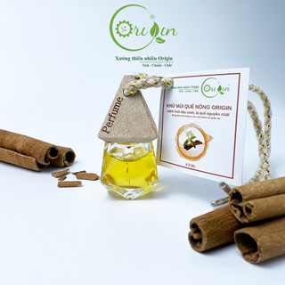 Tinh dầu treo xe khử mùi oto, chống say xe - Khử mùi quế nồng Origin 6.5ml