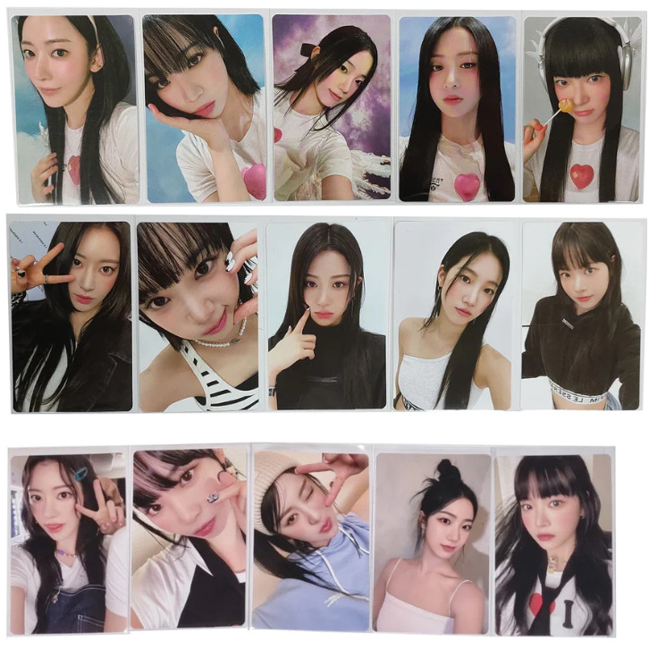 UNFORGIVEN LESSERAFIM luckydraw chính hãng Sakura, Kazuha, Yunjin, Chaewon, Eunchae