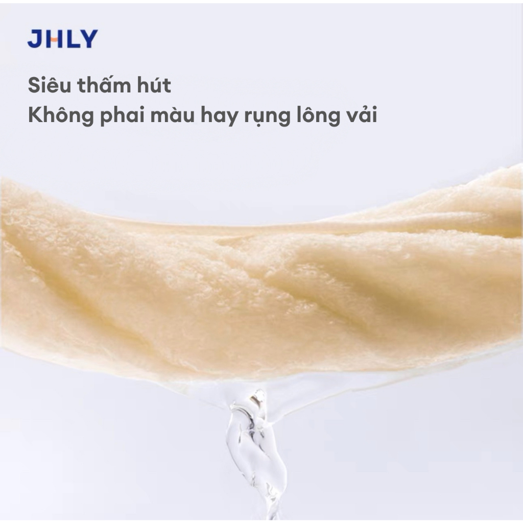 Khăn tắm cho chó mèo siêu thấm hút khổ lớn không rụng lông, không phai màu Mooki Pet