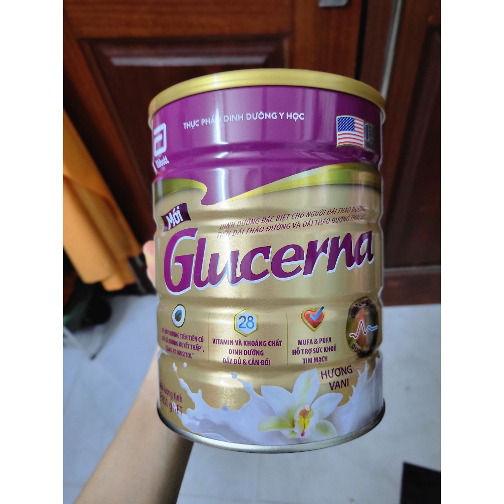 Sữa Glucerna Abbott 850g dành cho người bị tiểu đường