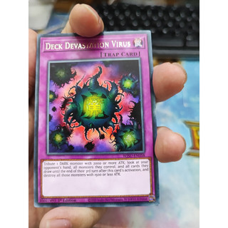 1 lá thẻ bài deck devastation virus - wisu-en058 - rare 1st edition