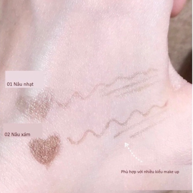 Kẻ bọng mắt Gogotales siêu mảnh tự nhiên chống nước