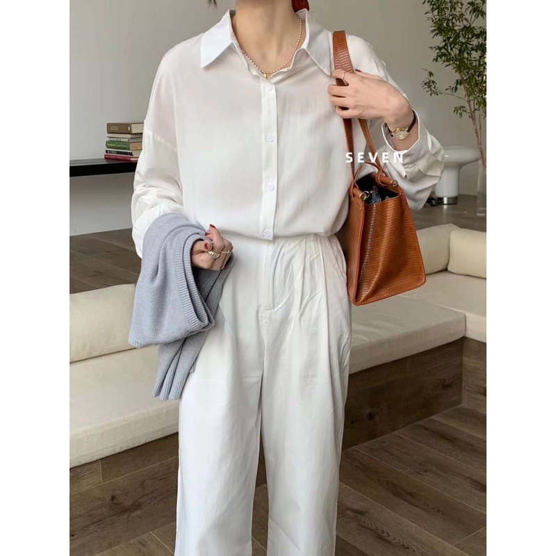 BEST SELLER Sơ mi pastel SEVEN