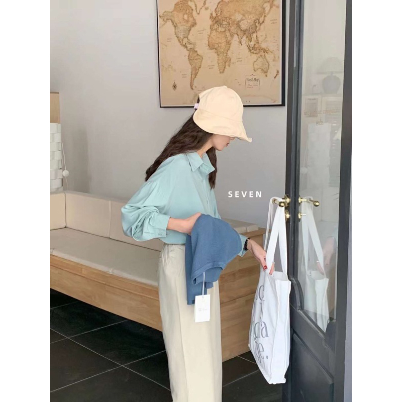 BEST SELLER Sơ mi pastel SEVEN