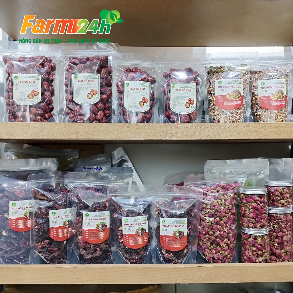 Trà hoa ngũ cốc giúp mát gan, thanh lọc cơ thể, kiểm soát cân nặng, làm đẹp da, tốt cho phụ nữ sau sinh | Farm24h