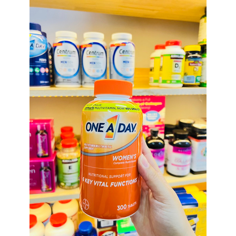 [ CHÍNH HÃNG ] Viên uống One A Day Multivitamin - Nam & Nữ dưới 50 - 300 viên