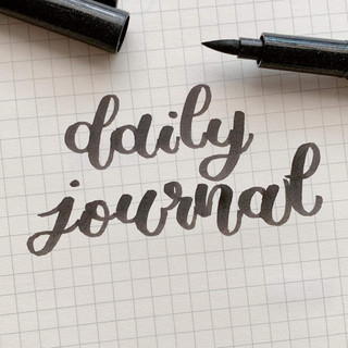 Bút vẽ Calligraphy Brush - Bút viết Caligraphy Trang Trí Sổ Bullet Journal