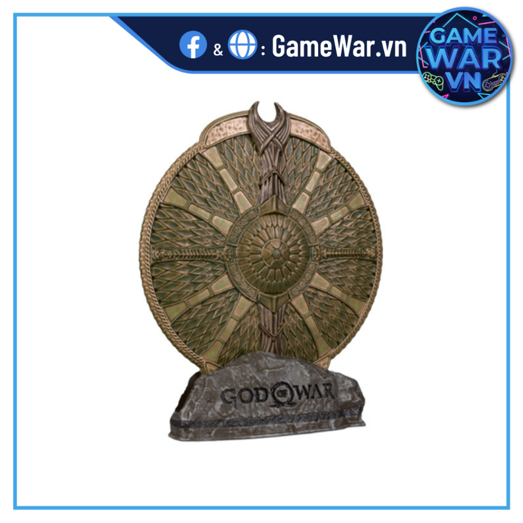 Mô Hình - Figure Khiên Của Kratos God of War Shield Replica