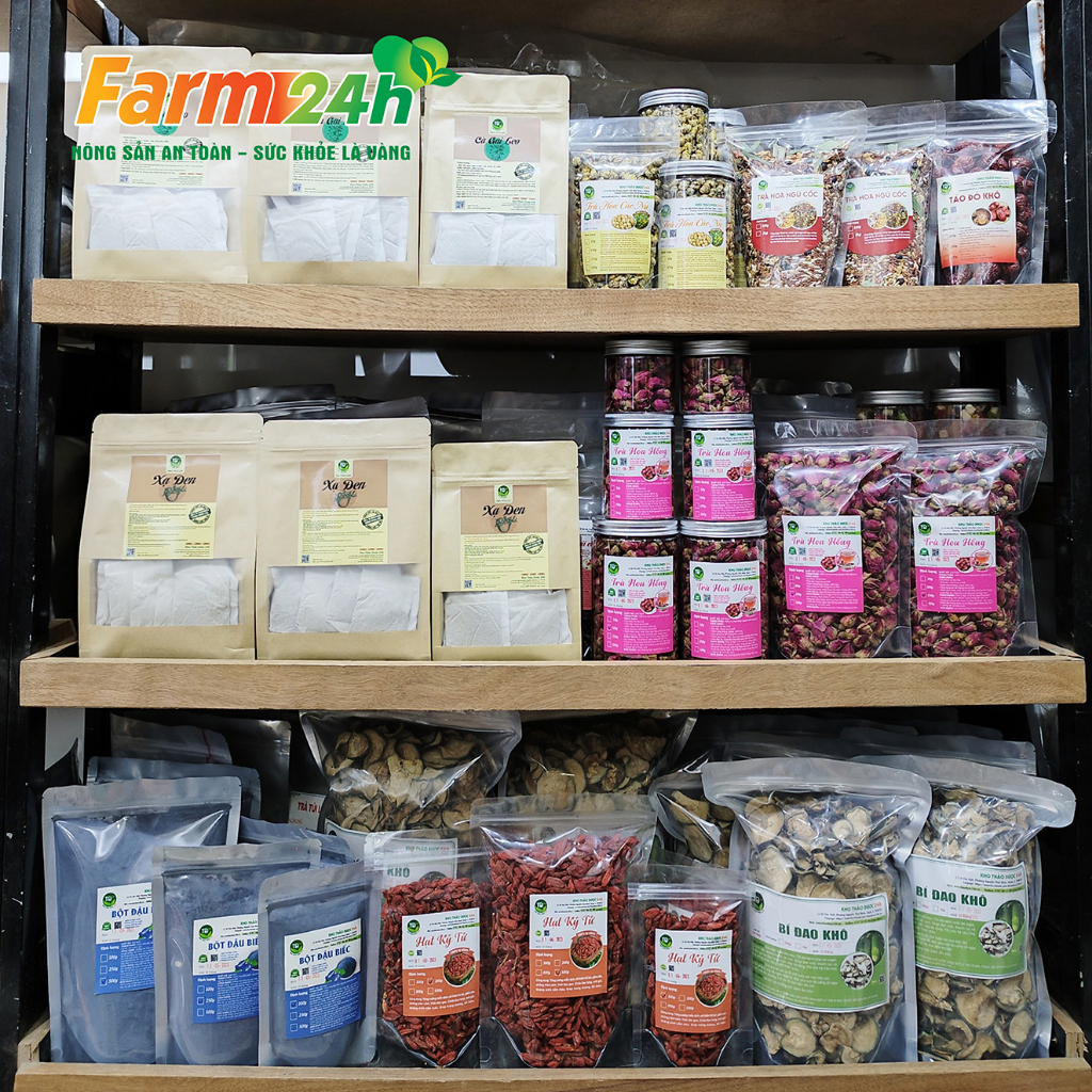 Trà hoa ngũ cốc giúp mát gan, thanh lọc cơ thể, kiểm soát cân nặng, làm đẹp da, tốt cho phụ nữ sau sinh | Farm24h