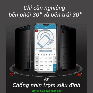 Dán cường lực dẻo nano Oppo A98 ( trong suốt và chống nhìn trộm )