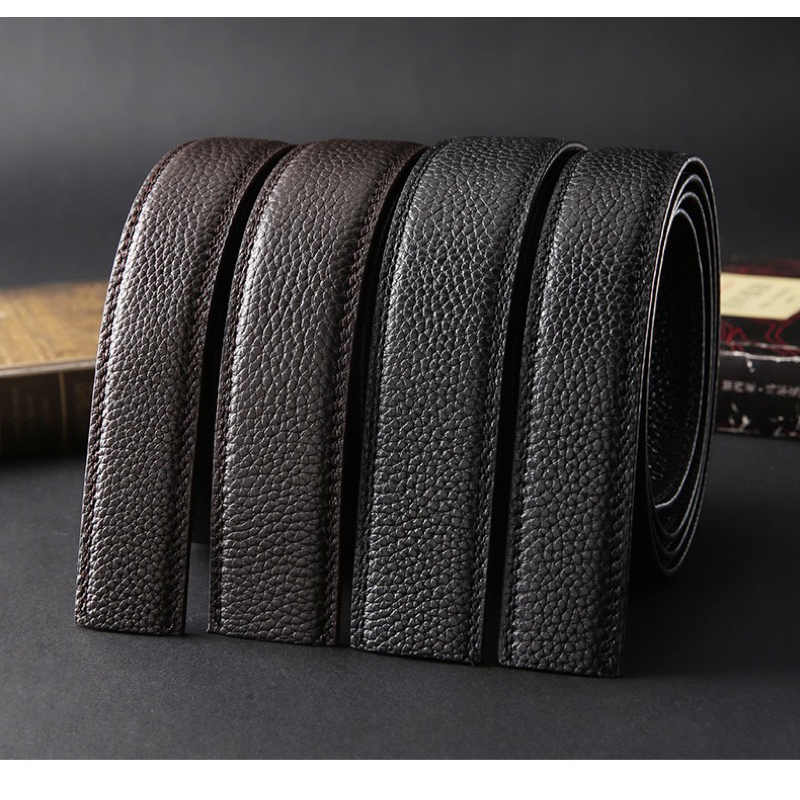 Dây thắt lưng nam da bò cao cấp không đầu khoá GLD02